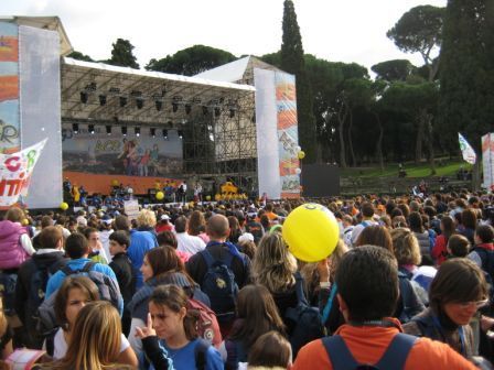 Un momento della manifestazione
